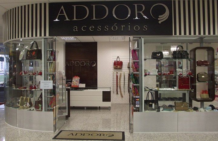 Fachada da loja Addoro Acessórios em Itapema, SC